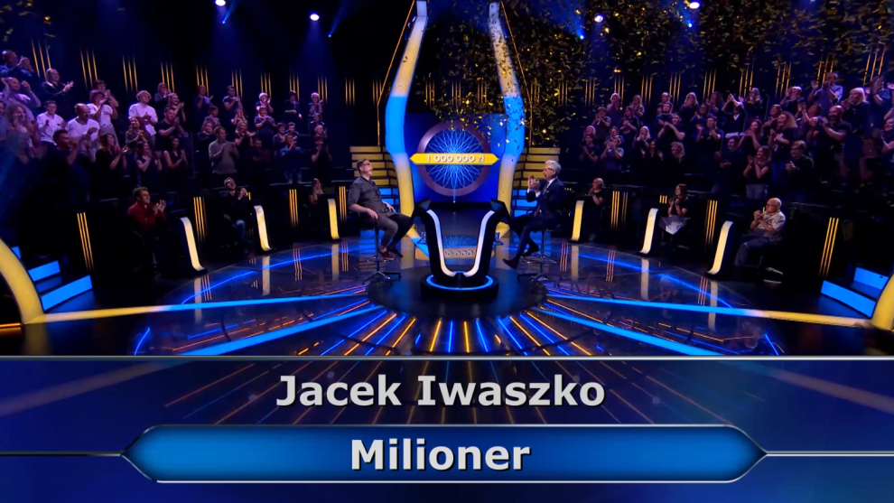 Milionerzy: Jacek Iwaszko wygrał milion złotych!